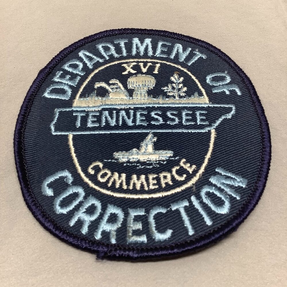 Department Corrections Commerce Tennessee Patch New Old Stock
